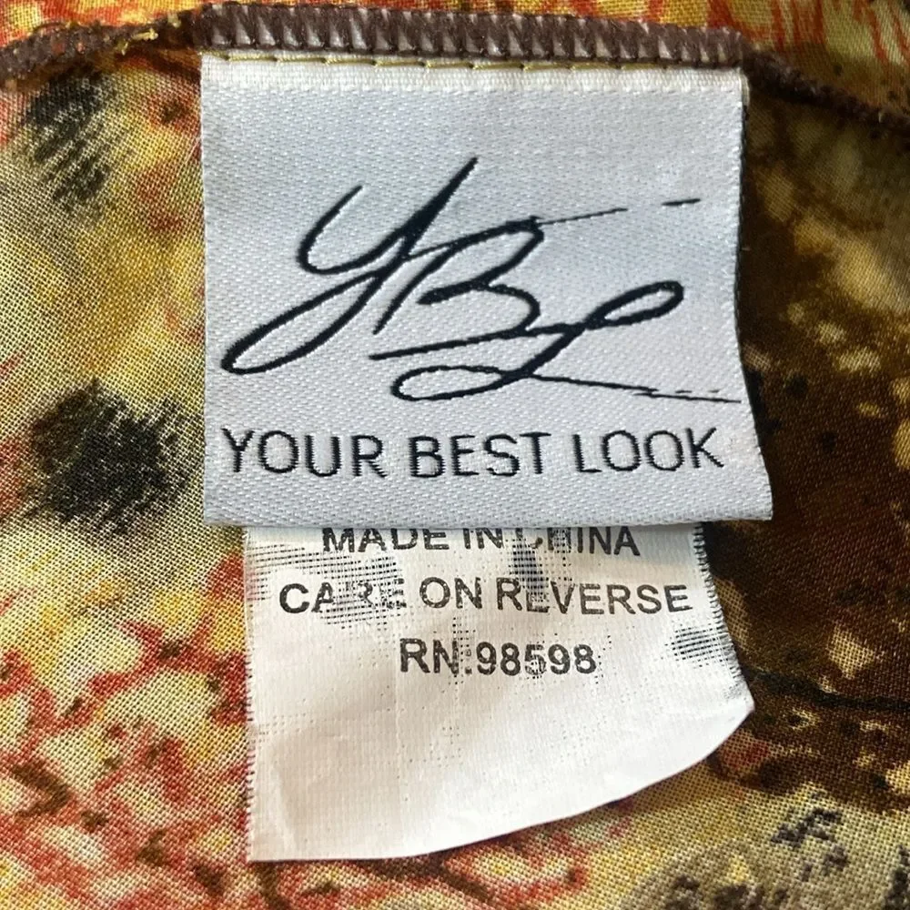 JBL Your Best Look Women’s Scarf Print Animal 🦒 Size 59”x26”